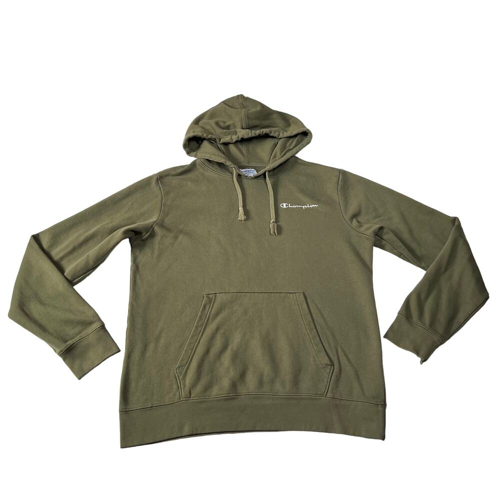 Champion Men's Pullover Sweatshirt Hoodie Size Medium Casual Athleisure Comfy